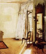 Adolf Friedrich Erdmann Menzel The Balcony Room France oil painting artist